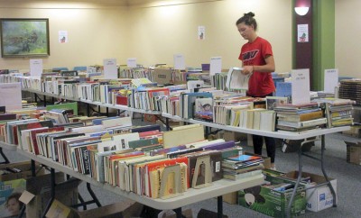 Library book sale