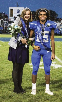 Homecoming king and queen