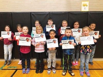 Union Elementary students of the month