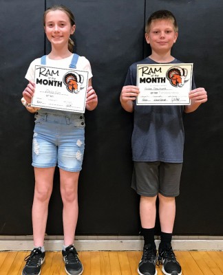 Fifth grade Rams of the Month