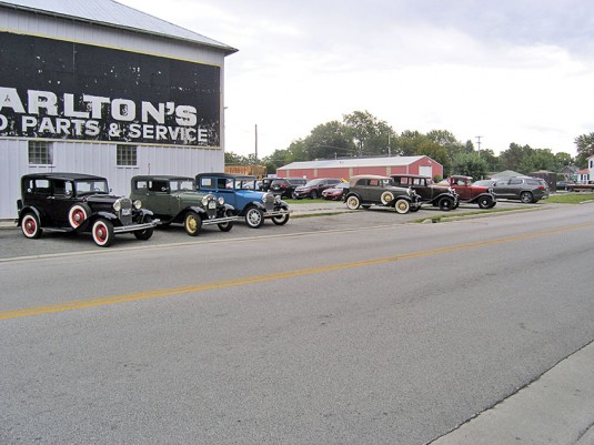 Model A’s on display