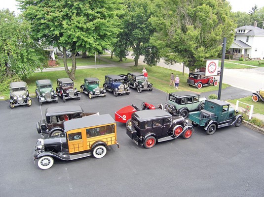 Model A’s on display