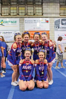 Small varsity tumbling champs