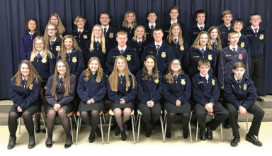 Greenhand Degree recipients