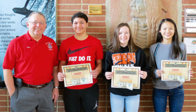 USHS students of the month