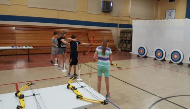 Archery class