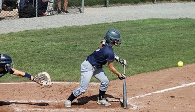 Laying down a bunt