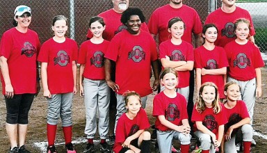 Junior League fastpitch softball tournament champs