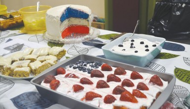 Patriotic potluck