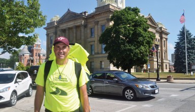 Walking across America