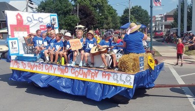 First place float