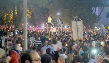 Candlelight procession