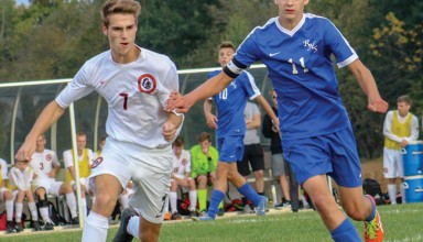 Chasing a loose ball