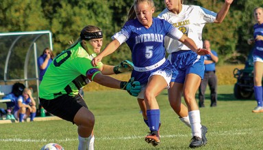 Scramble for the ball