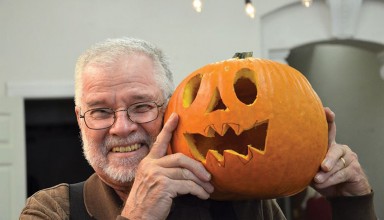 Happy jack-o-lantern