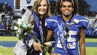 Homecoming king and queen featured