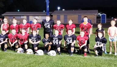 Upper Sandusky fourth and fifth grade football team