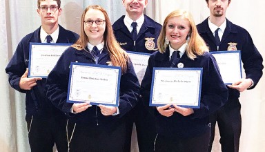 American FFA Degree recipients