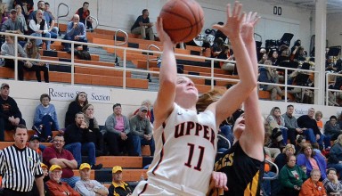 Scoring at the basket featured