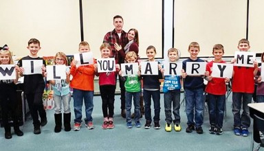 Proposal from her pupils