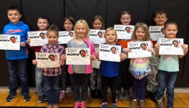 United Elementary students of the month