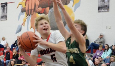 Contested finish featured