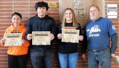 USHS January students of the month