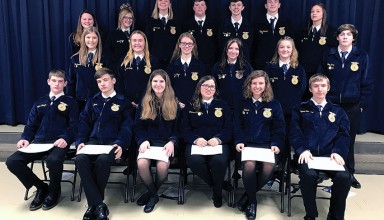 Upper Sandusky Chapter Degree recipients