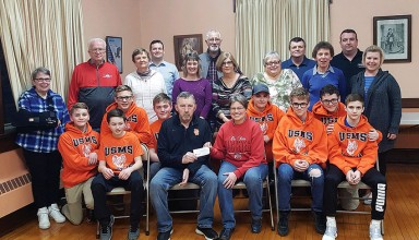 Wrestling mat donation