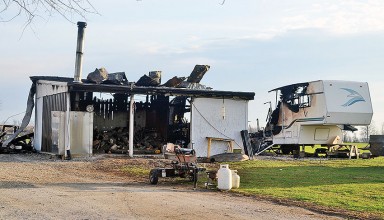 Rural Wharton blaze
