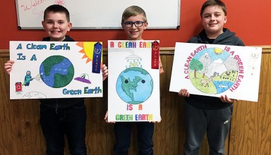 Fourth grade poster winners