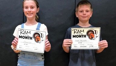 Fifth grade Rams of the Month featured