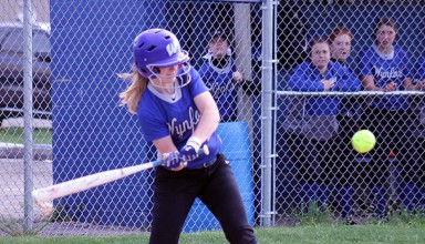 Watching it to the bat