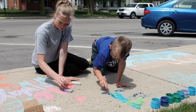 Chalk it up to creativity