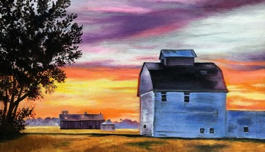 “Sunset” ink by Addison Niederkohr