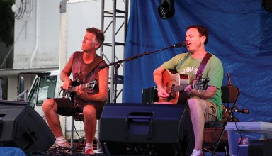 Rain couldn't beat the bands